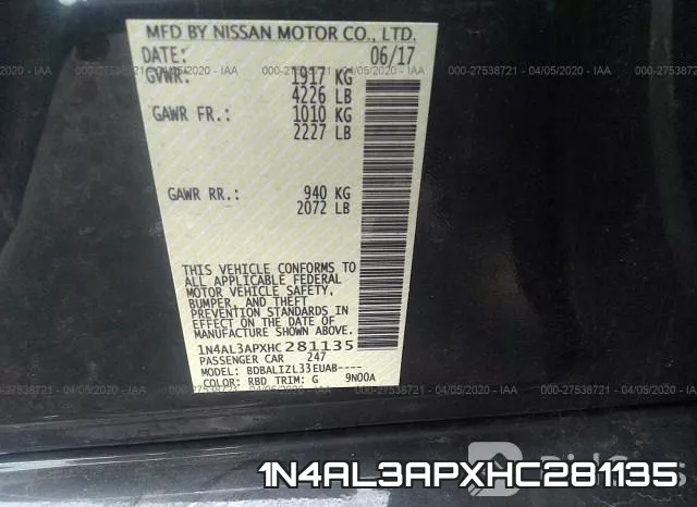 1N4AL3APXHC281135 фото 10