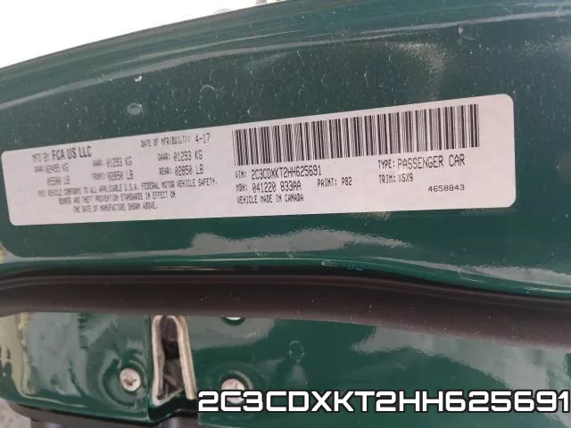 2C3CDXKT2HH625691 фото 2