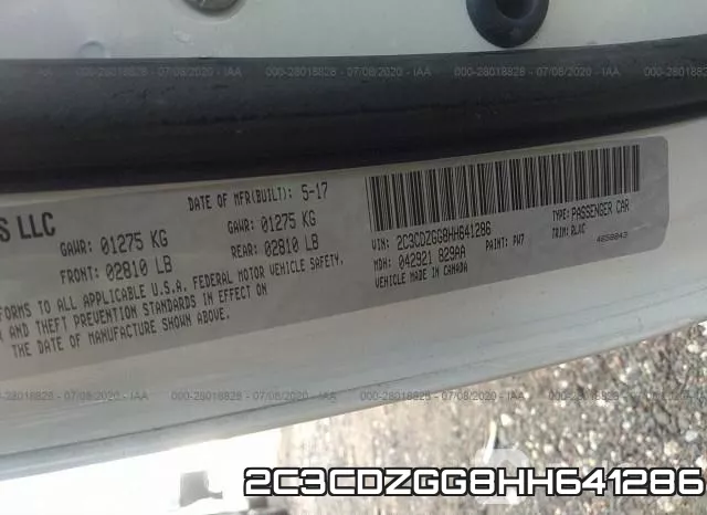 2C3CDZGG8HH641286 фото 10