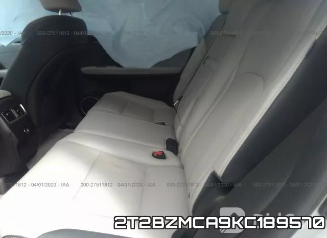 2T2BZMCA9KC189570 фото 9