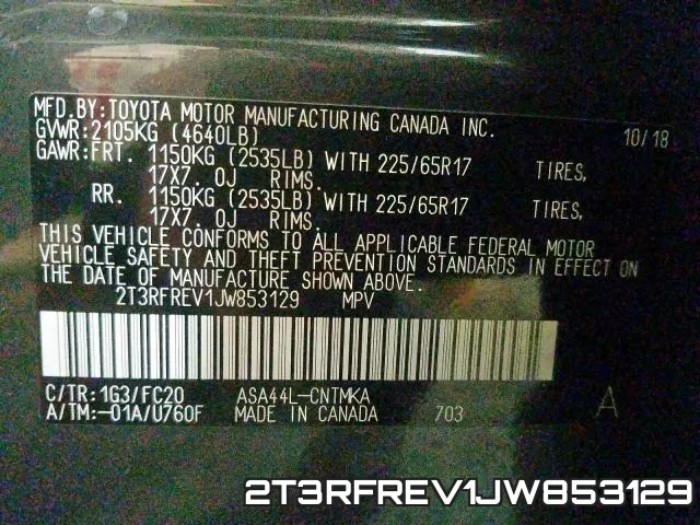 2T3RFREV1JW853129 фото 2