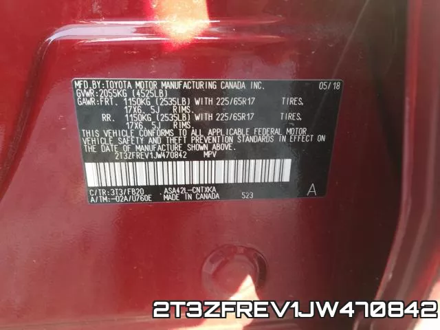 2T3ZFREV1JW470842 фото 2
