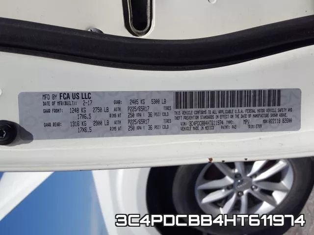 3C4PDCBB4HT611974 фото 2