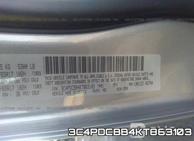 3C4PDCBB4KT863103 фото 10