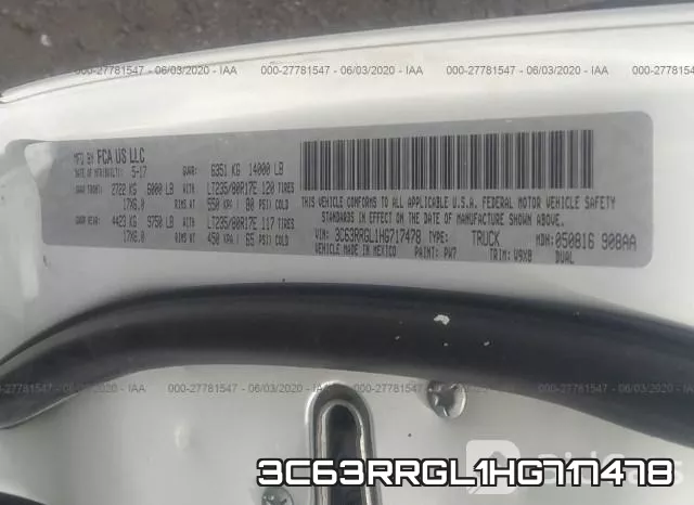 3C63RRGL1HG717478 фото 10