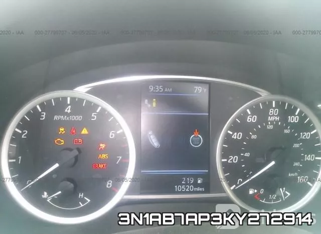 3N1AB7AP3KY272914 фото 8