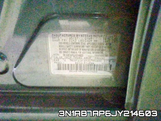 3N1AB7AP6JY214603 фото 2