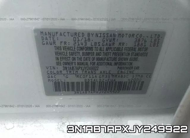 3N1AB7APXJY249922 фото 10