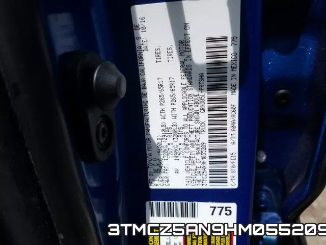 3TMCZ5AN9HM055209 фото 2