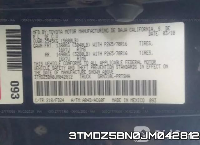 3TMDZ5BN0JM042812 фото 10