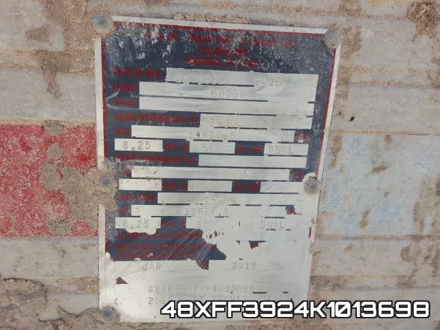 48XFF3924K1013698 фото 2
