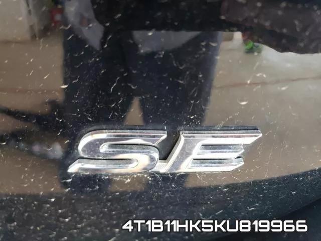4T1B11HK5KU819966 фото 10