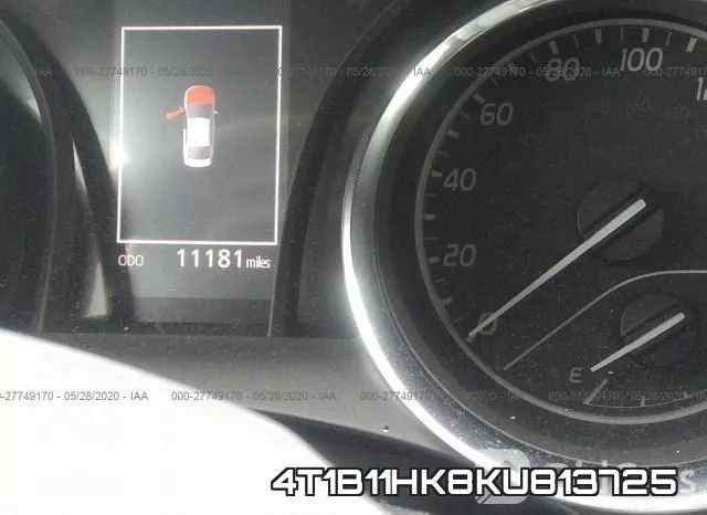 4T1B11HK8KU813725 фото 8