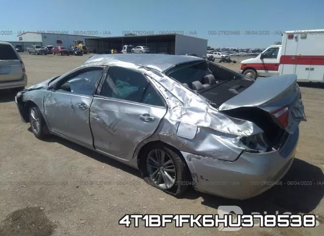 4T1BF1FK6HU378538 фото 4