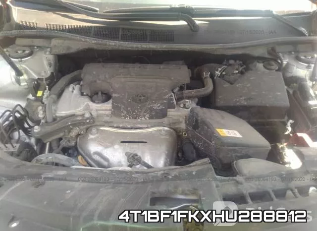 4T1BF1FKXHU288812 фото 2