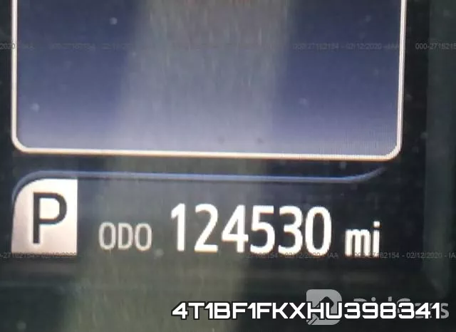 4T1BF1FKXHU398341 фото 8