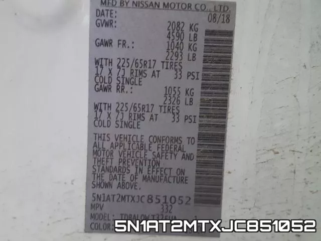 5N1AT2MTXJC851052 фото 2