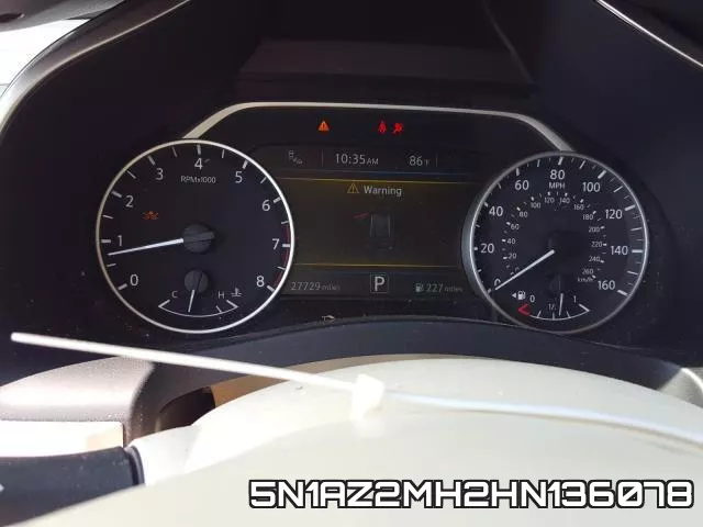 5N1AZ2MH2HN136078 фото 9