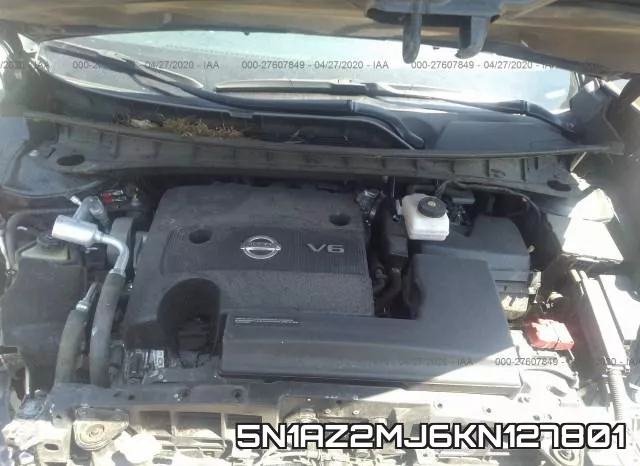 5N1AZ2MJ6KN127801 фото 2