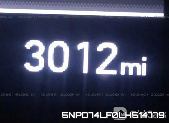 5NPD74LF0LH514779 фото 8