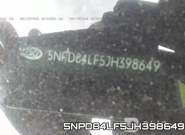 5NPD84LF5JH398649 фото 10
