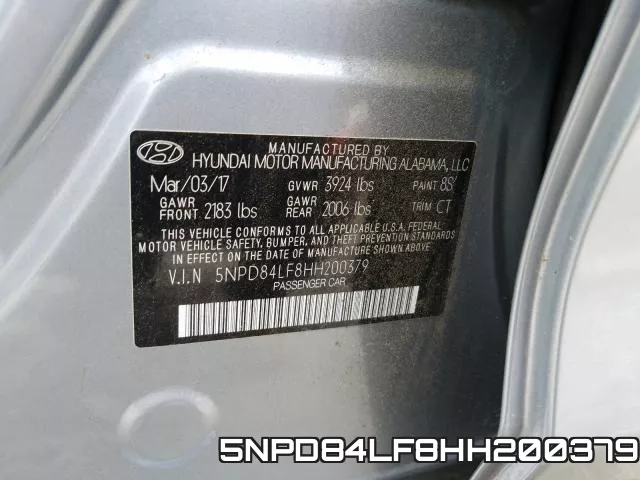 5NPD84LF8HH200379 фото 2