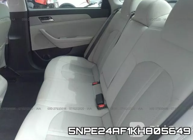 5NPE24AF1KH805649 фото 9