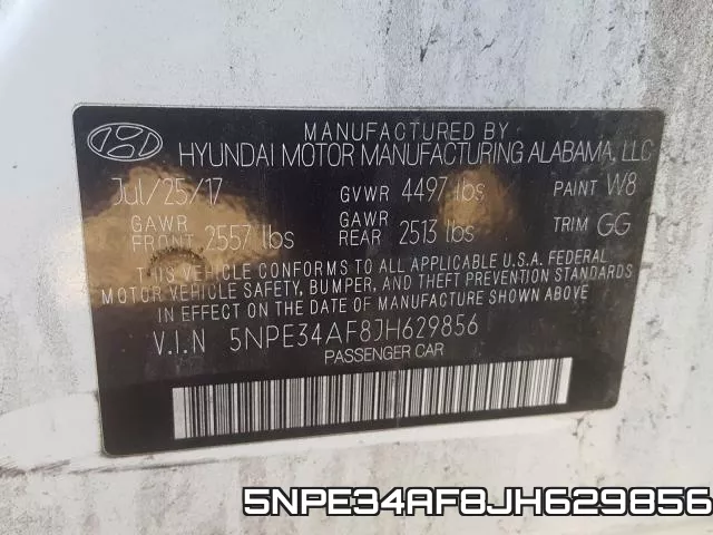 5NPE34AF8JH629856 фото 2