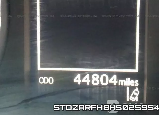 5TDZARFH8HS025954 фото 8