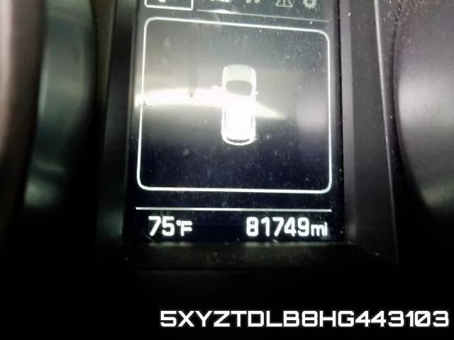 5XYZTDLB8HG443103 фото 9