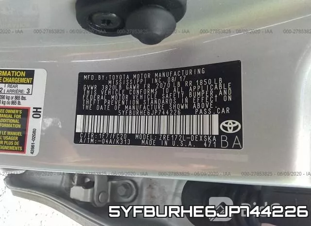 5YFBURHE6JP744226 фото 10