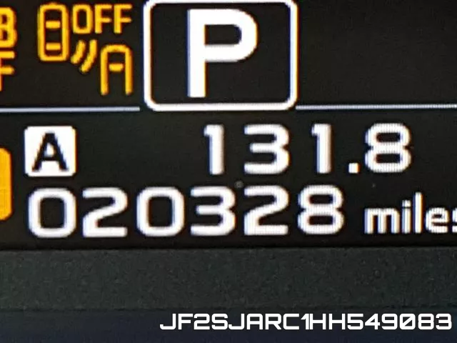 JF2SJARC1HH549083 фото 9