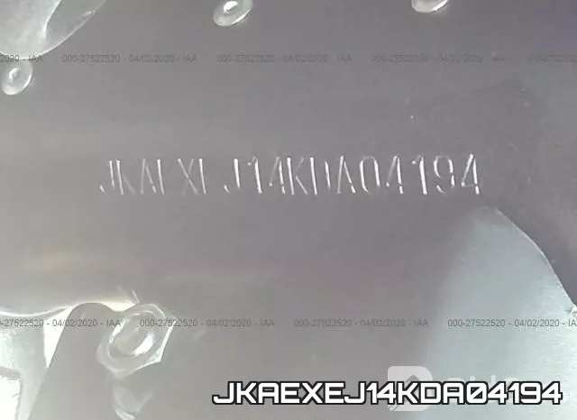JKAEXEJ14KDA04194 фото 2