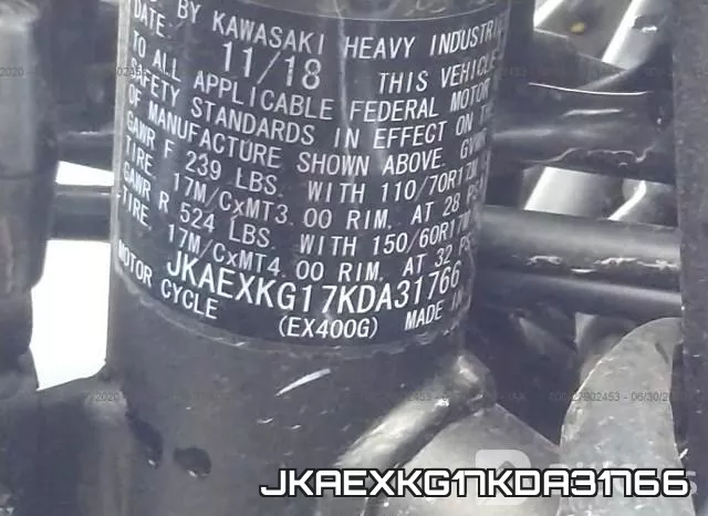 JKAEXKG17KDA31766 фото 2