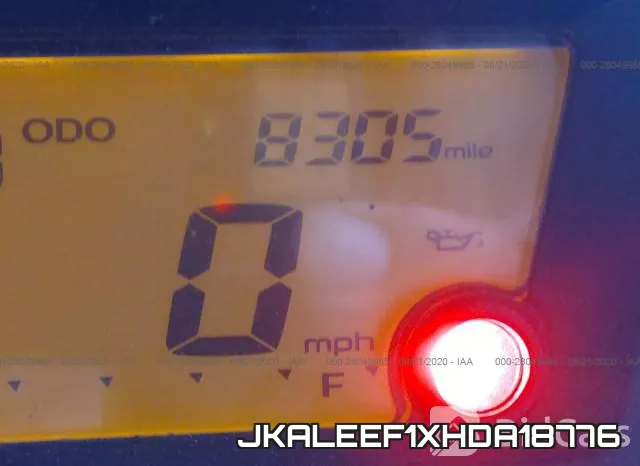 JKALEEF1XHDA18776 фото 8