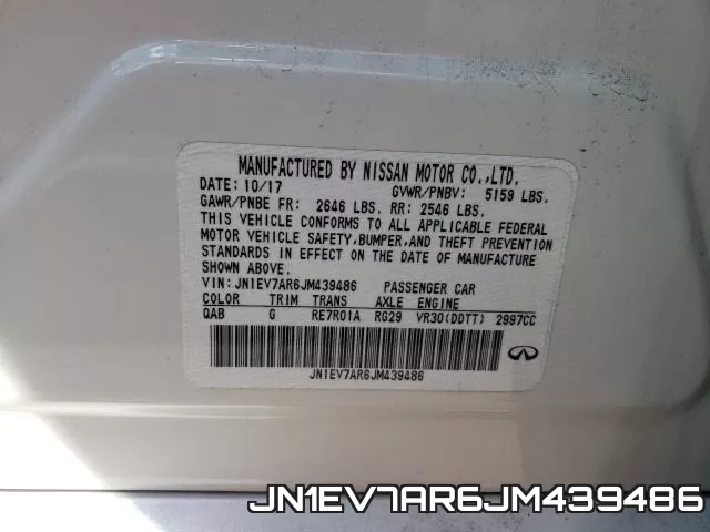 JN1EV7AR6JM439486 фото 2