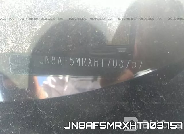 JN8AF5MRXHT703757 фото 9