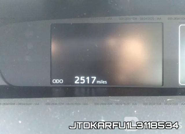 JTDKARFU1L3118534 фото 8
