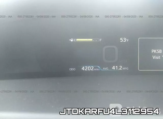 JTDKARFU4L3112954 фото 8