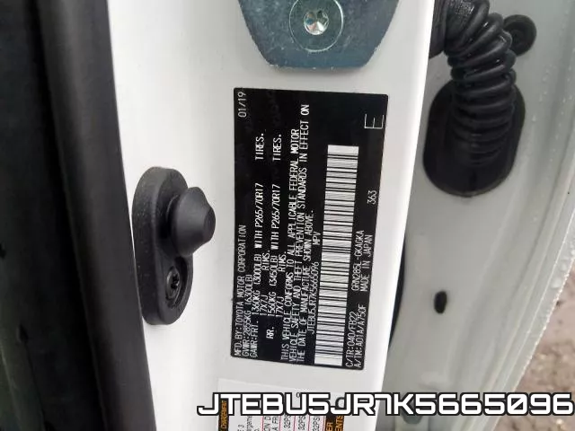 JTEBU5JR7K5665096 фото 2