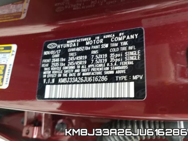 KM8J33A26JU616286 фото 2