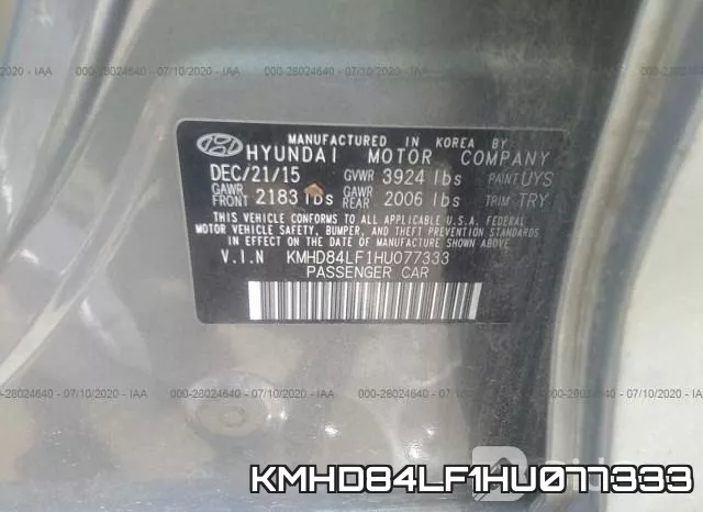 KMHD84LF1HU077333 фото 10