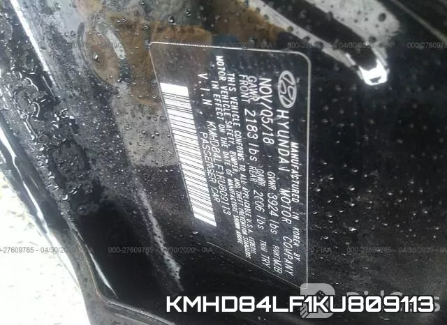 KMHD84LF1KU809113 фото 10