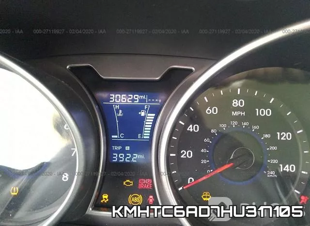 KMHTC6AD7HU317105 фото 8