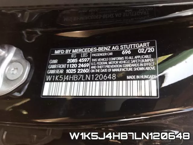 W1K5J4HB7LN120648 фото 2
