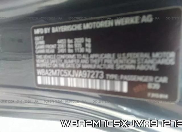 WBA2M7C5XJVA97273 фото 10