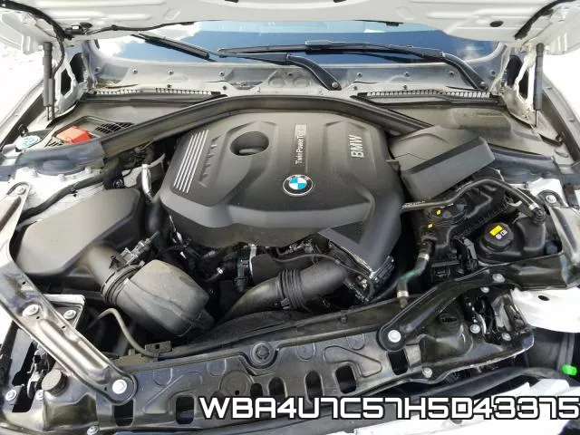 WBA4U7C57H5D43375 фото 8