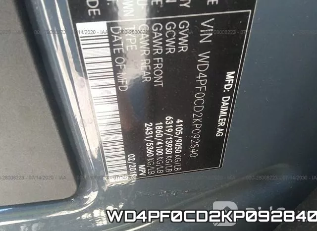 WD4PF0CD2KP092840 фото 10