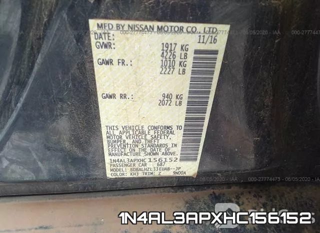 1N4AL3APXHC156152 фото 10