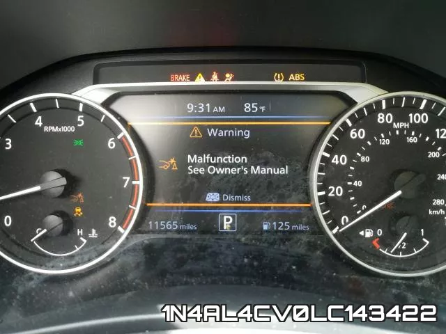 1N4AL4CV0LC143422 фото 9